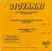 Le verso de la pochette&nbsp;: (Giovanni - Mandolines d'Italie)
