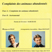 Le dos de la pochette (Christiane Marchand - La complainte des animaux abandonnés)
