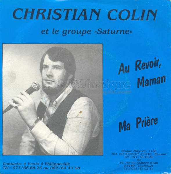 Christian Colin et le groupe Saturne - Bonne fête Maman !