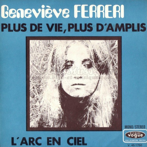 Geneviève Ferreri - Plus de vie, plus d'amplis
