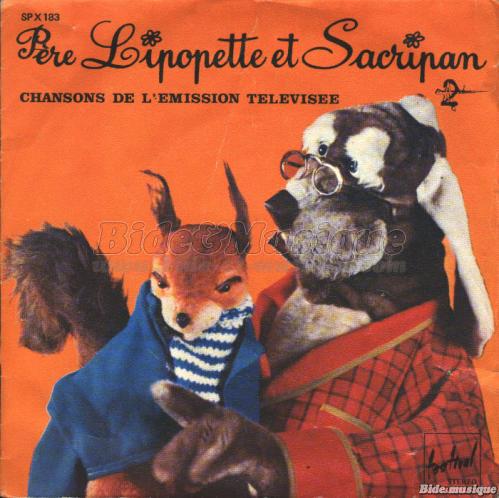 Louis Seigner et Marie-Hélène Breillat - Père Lipopette et Sacripan