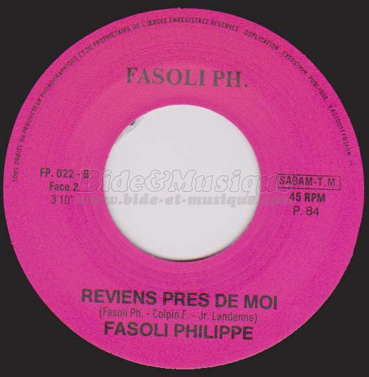 Philippe Fasoli - Déprime :..-(