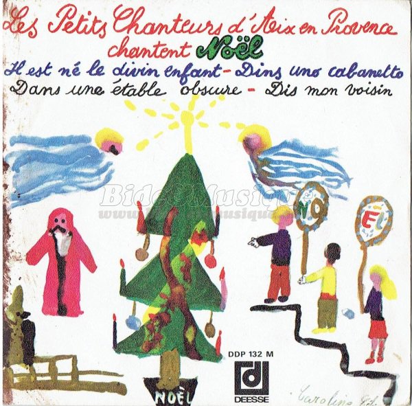 petits chanteurs d'Aix-en-Provence, Les - C'est la belle nuit de Noël sur B&M