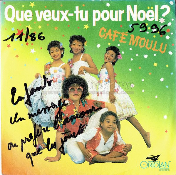Café moulu - fête aux enfants, La
