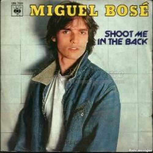 Miguel Bosé - Acteurs chanteurs, Les