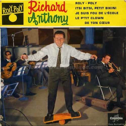 Richard Anthony - Je suis fou de l'école