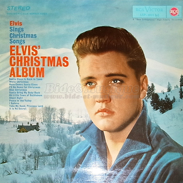 Elvis Presley - C'est la belle nuit de Noël sur B&M
