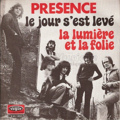 Présence - Premier disque