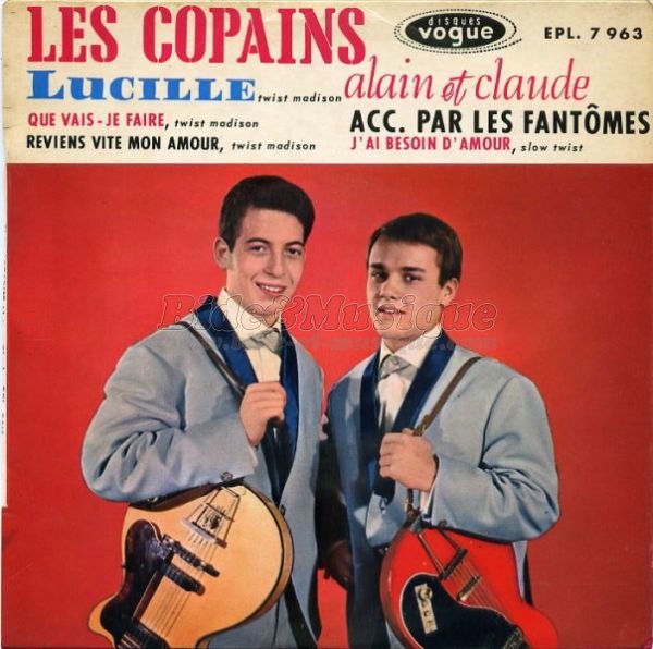 Copains, Les - B&M chante votre prénom