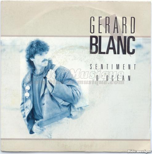 Gérard Blanc - Sentiment d'océan