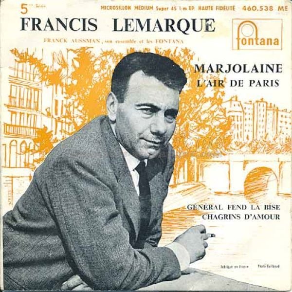 Francis Lemarque - Années cinquante