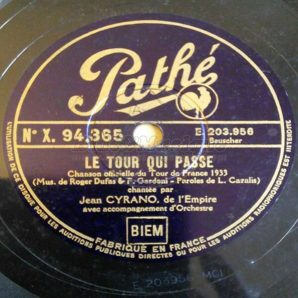 Jean Cyrano - Bides à l'ancienne