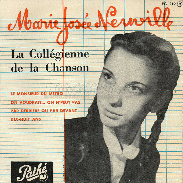 Marie-Josée Neuville - Années cinquante