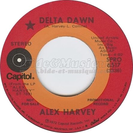 Alex Harvey - Delta dawn