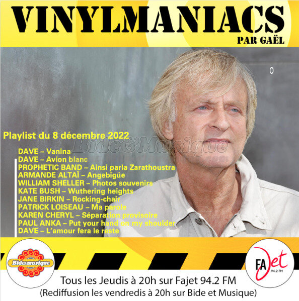 Vinylmaniacs - Emission n°238 (8 décembre 2022)