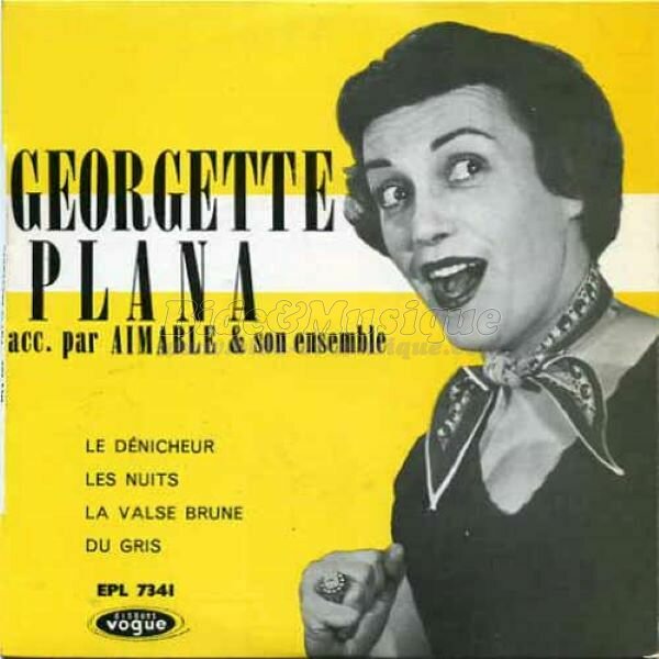 Georgette Plana - Années cinquante