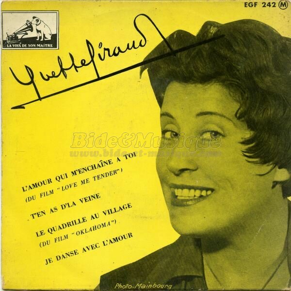 Yvette Giraud - Années cinquante