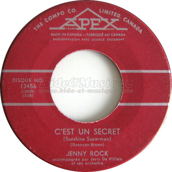 Jenny Rock - V.O. V.F. (version anglophone)