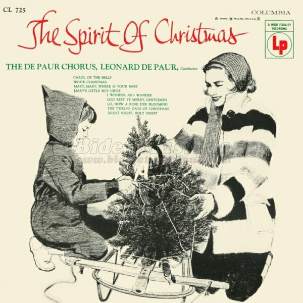De Paur Chorus - C'est la belle nuit de Noël sur B&M