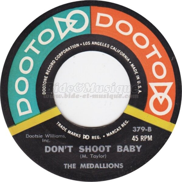 Medallions, The - Rock'n Bide