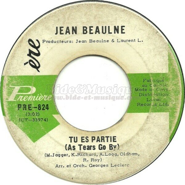 Jean Beaulne - Vive le Québec Bide !