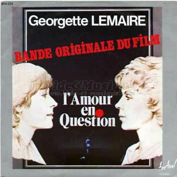 Georgette Lemaire - B.O.F. : Bides Originaux de Films