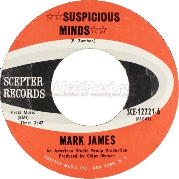 Mark James - Sixties