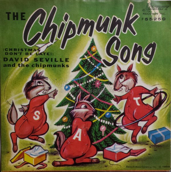 David Seville and the Chipmunks - The Chipmunk Song (Christmas Don't Be Late)