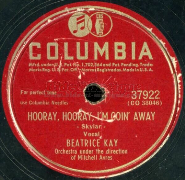 Beatrice Kay - Acteurs chanteurs, Les