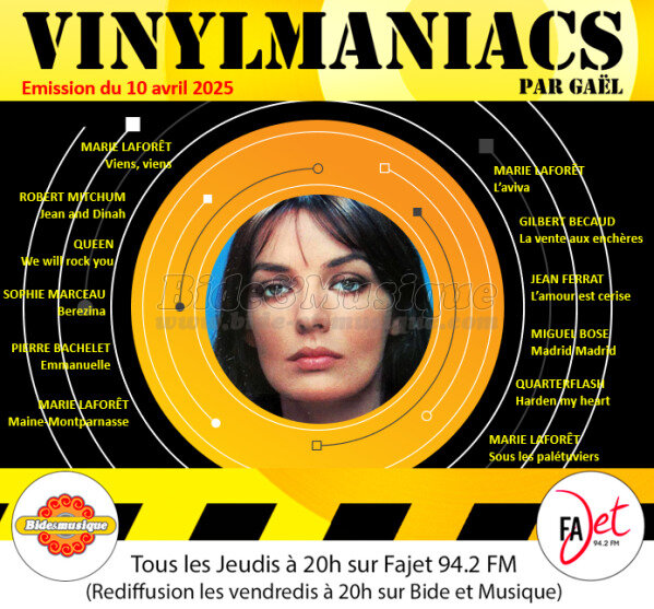 Vinylmaniacs - Emission n°342 (10 avril 2025)