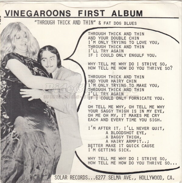 Vinegaroons - Fat dog blues