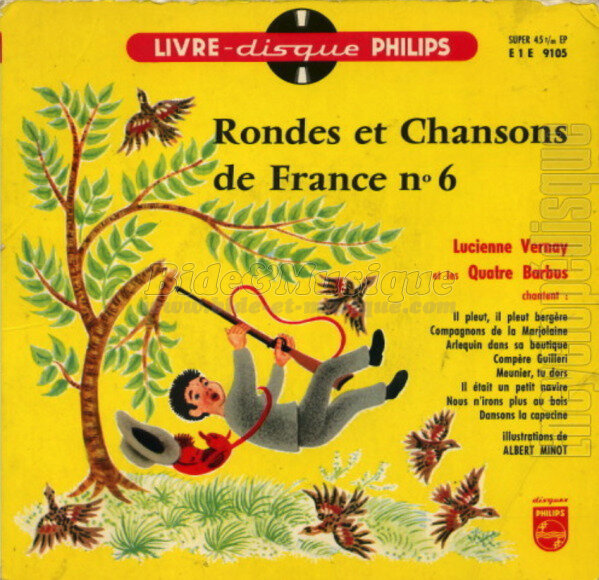 Lucienne Vernay et les Quatre Barbus - Années cinquante