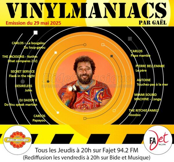 Vinylmaniacs - Emissions : Vinylmaniacs (rediffusion)