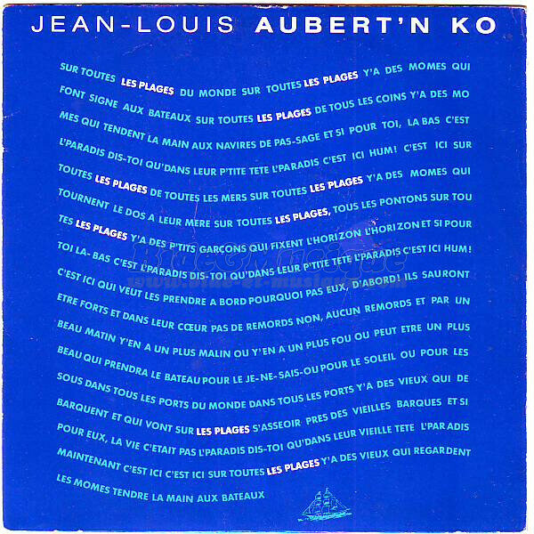Jean-Louis Aubert and Ko. - Mélodisque