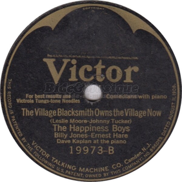 The Happiness Boys - The village Blacksmith owns the village now