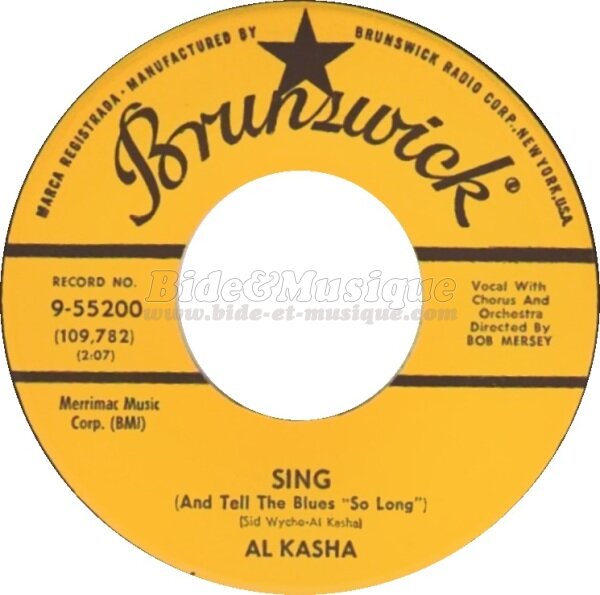 Al Kasha - Sing (and tell the blues so long)