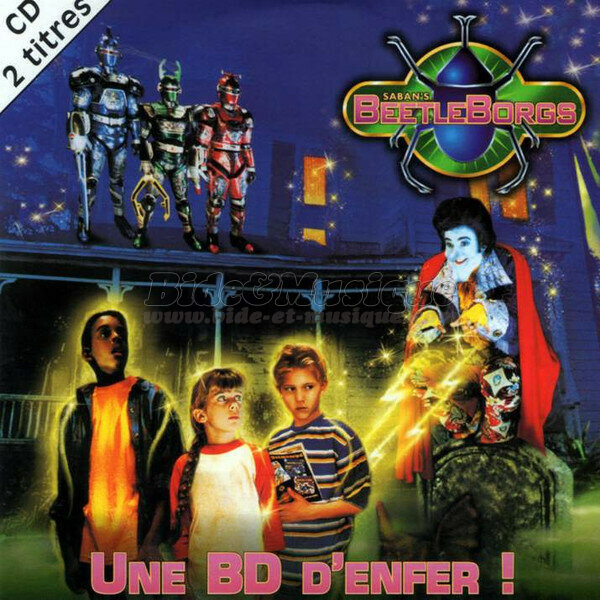 Claude Vallois - Beetleborgs une BD d'enfer