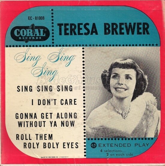 Teresa Brewer - V.O. V.F. (version anglophone)