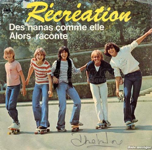 Récréation - V.O. V.F. (version anglophone)