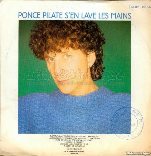 René Joly - Ponce Pilate s'en lave les mains