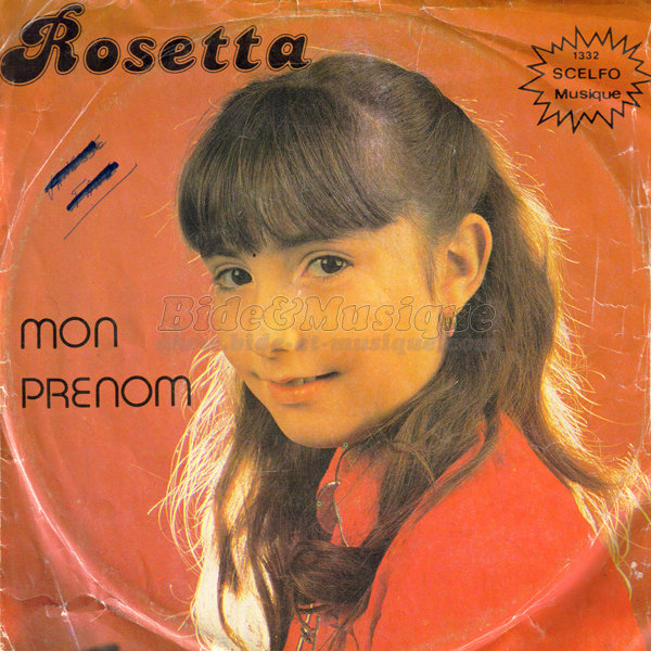 Rosetta - Mon prénom