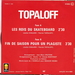 Pochette de Un été 70 - N° 23 - Patrick Topaloff : Fin de saison pour un plagiste
