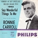 Vignette de Ronnie Carroll - Say wonderful things to me